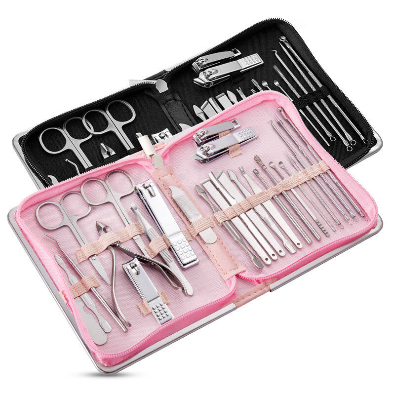Hot Sale Manicure Set Customized Beauty Tool 26 Pcs Professional Nail Clippers Manicure Set supplier