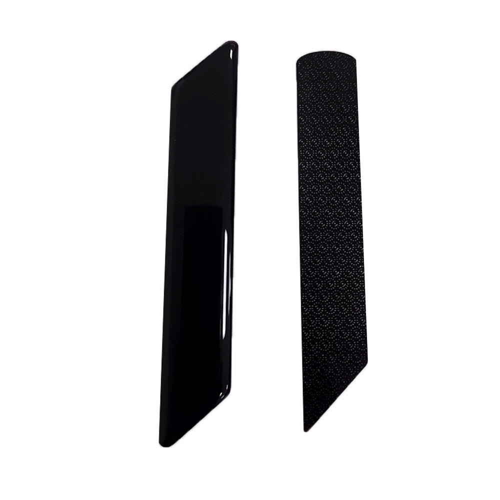 Factory Made Beauty Tool Nail File Custom logo Professional Black Glass Nail File manufacture