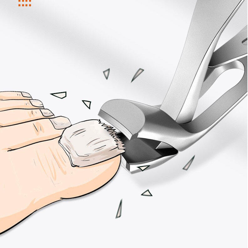 Professional Factory sharp Nail Clippers Black Nail Cutter Beauty Tool Storing Nail Clipper supplier