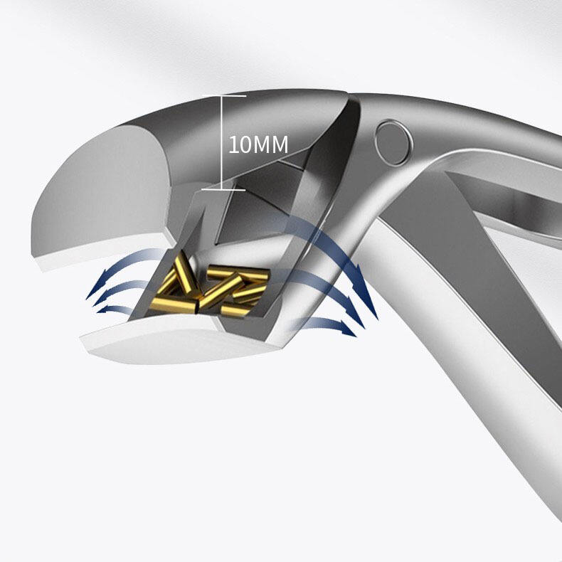 Professional Factory sharp Nail Clippers Black Nail Cutter Beauty Tool Storing Nail Clipper details