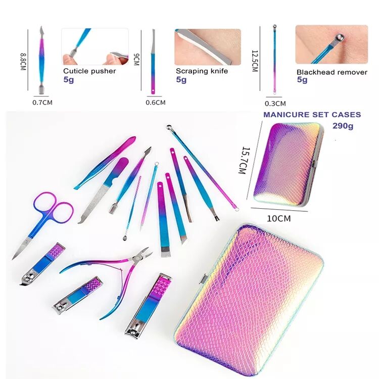 Chinese Factory Nail Cutter Set Manicure Pedicure Tool Beauty Set Professional factory