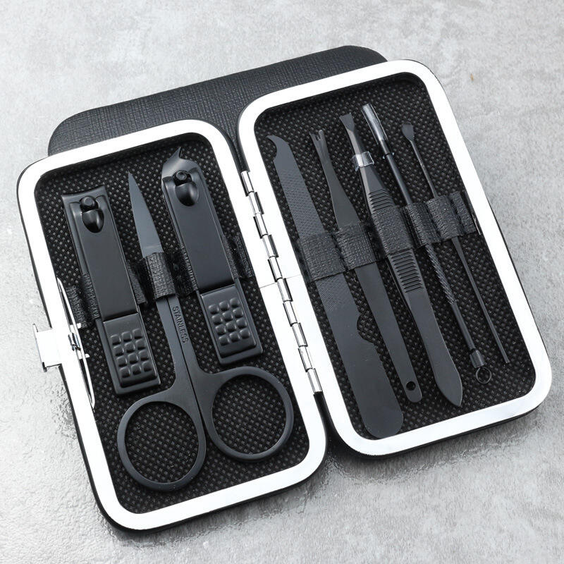 Factory Direct Sales Portable Manicure Set Gift Pedicure Tools 8 Pcs Manicure Set factory