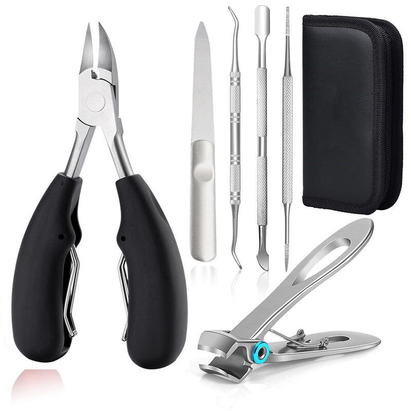 Toe Nail Clipper Pedicure Tools High Quality Stainless Steel Cuticle Nipper Set details