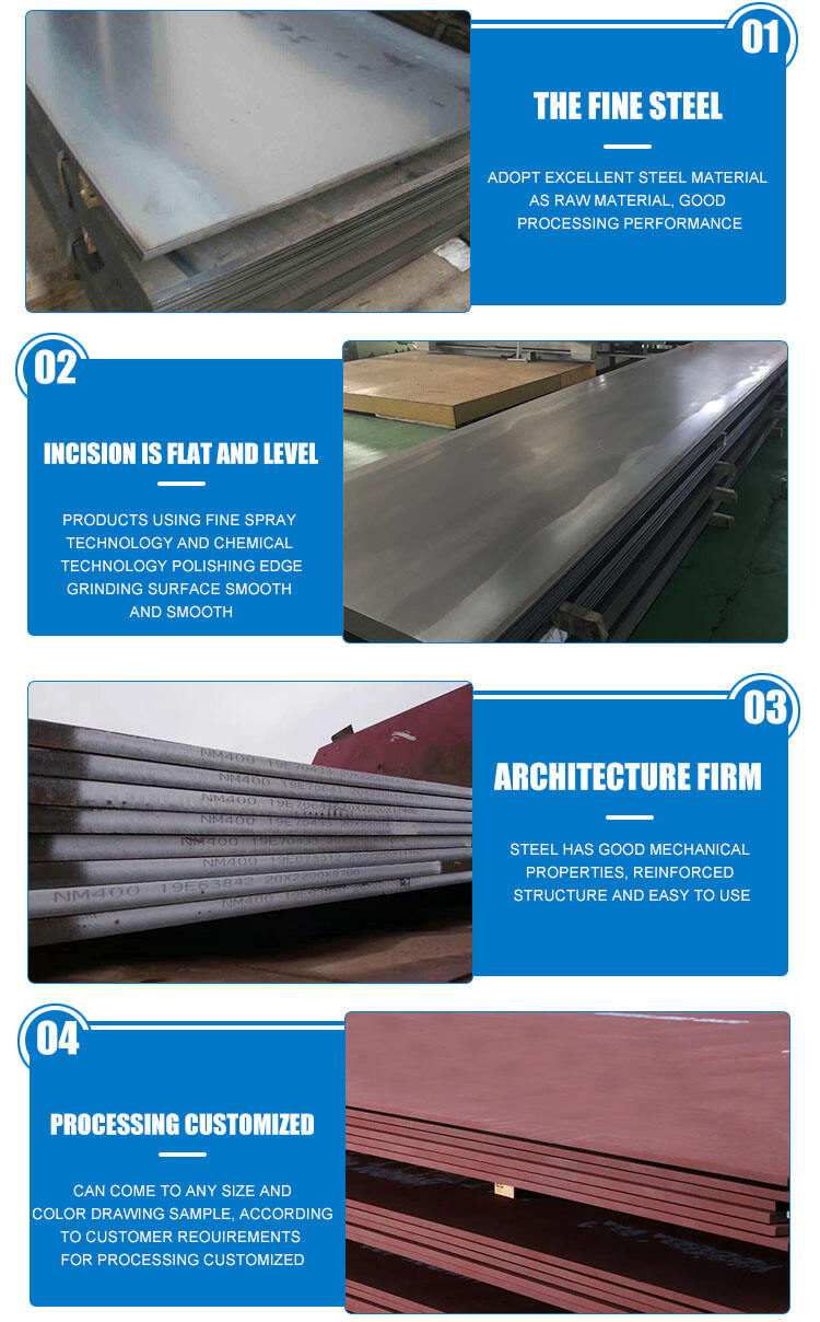 Ar500 Ar400 Wear Resistant Steel Plate factory