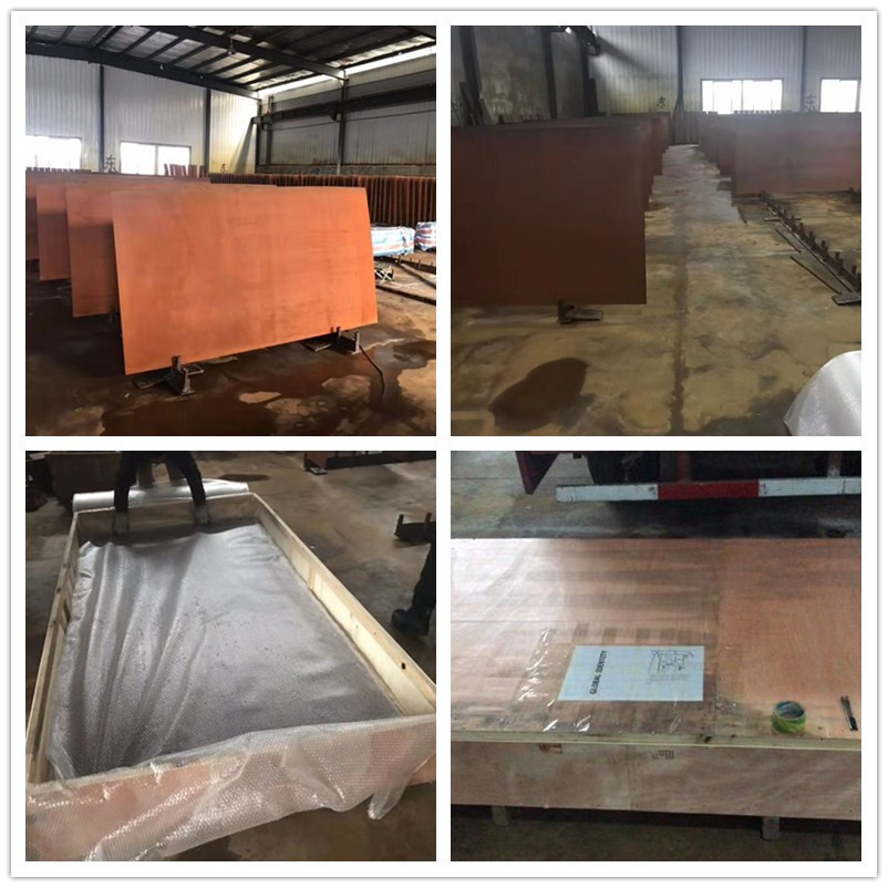 Customized Weathering Steel Plate Price ASTM A588 Corten A Weather-resistant Steel Plate factory