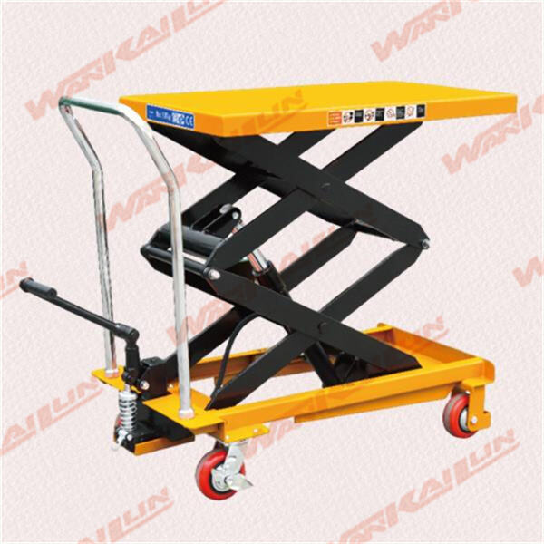 Alcance Novas Alturas com Segurança com uma Mesa Elevatória a Tesoura sobre Rodas