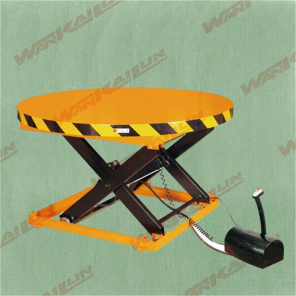 Ergonomic Solutions for Unloading and Loading with a Tabletop Scissor Lif