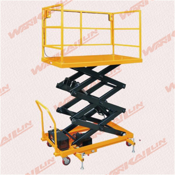 Experience enhanced safety and convenience with a stationary scissor lift platform