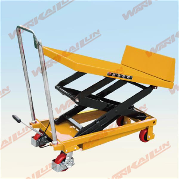 Maximizing Workplace Safety with Manual Lift Table Cart's Durable Design