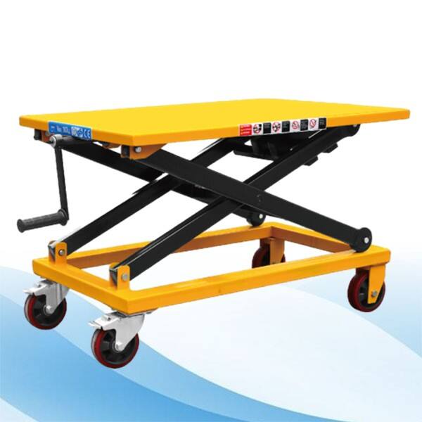 Experience the convenience of a low profile lift table