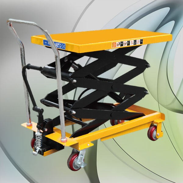 Stay safe and comfortable while working with our Electric Scissor Table.