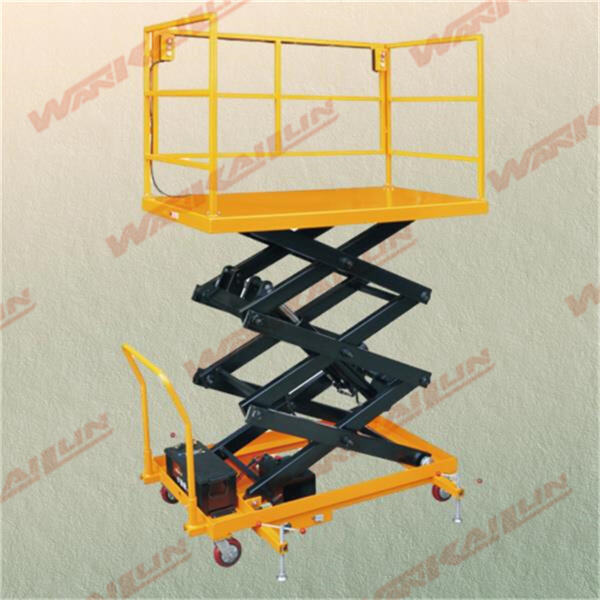 Elevate your workspace with a durable stationary scissor lift platform