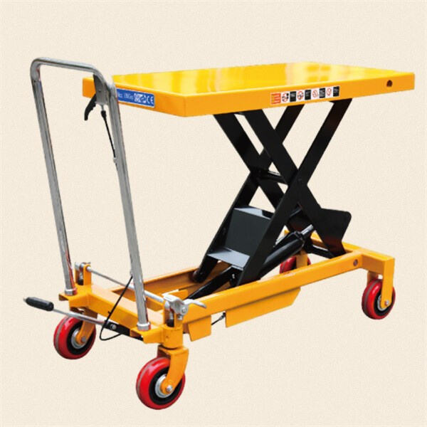 Experience Simplicity and Precision with Manual Scissor Lift Platform