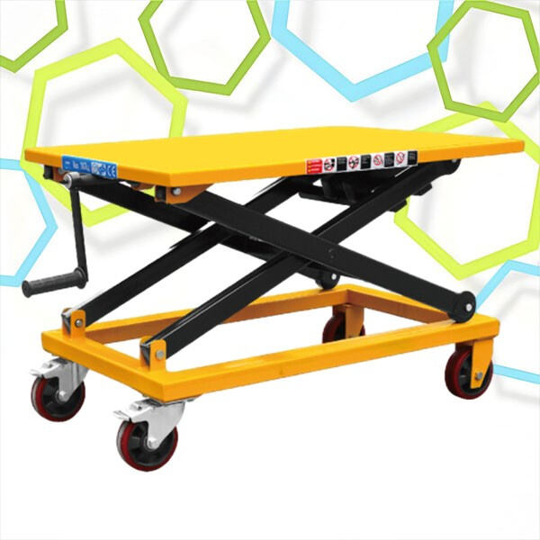 Reduza lesões e fadiga com um elevador manual hidráulico