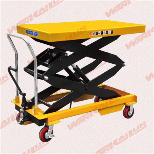 Mesa elevadora hidráulica móvil