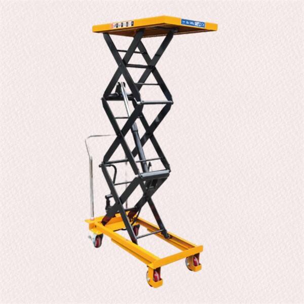 Maximize workspace with the Scissor Cart's compact size
