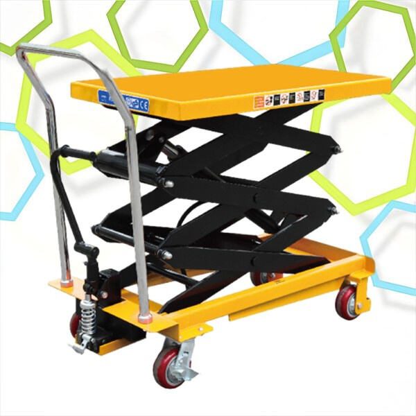 Elevate heavy objects with ease using a powerful vertical lift table