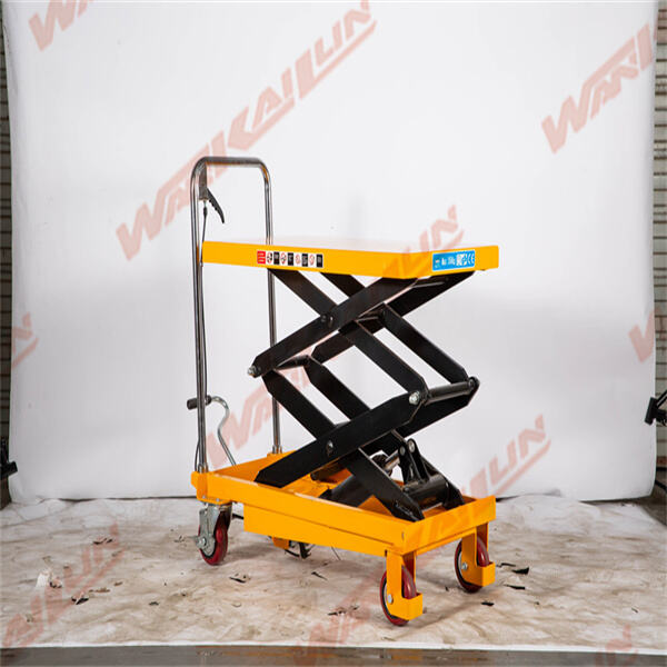Improved Workplace Safety with Manual Lift Carts