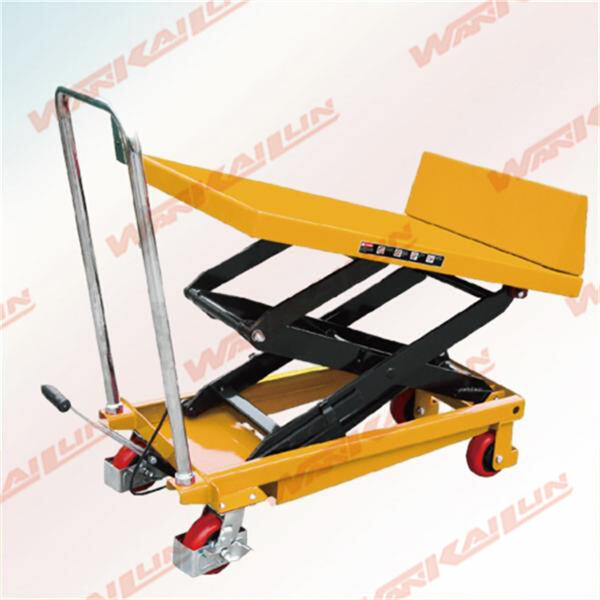 Get More Done with Less Effort Using a Manual Lift Table Double Scissor
