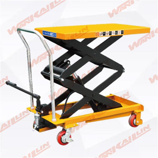 Elimine o Esforço no Local de Trabalho com uma Mesa Elevatória a Tesoura Móvel