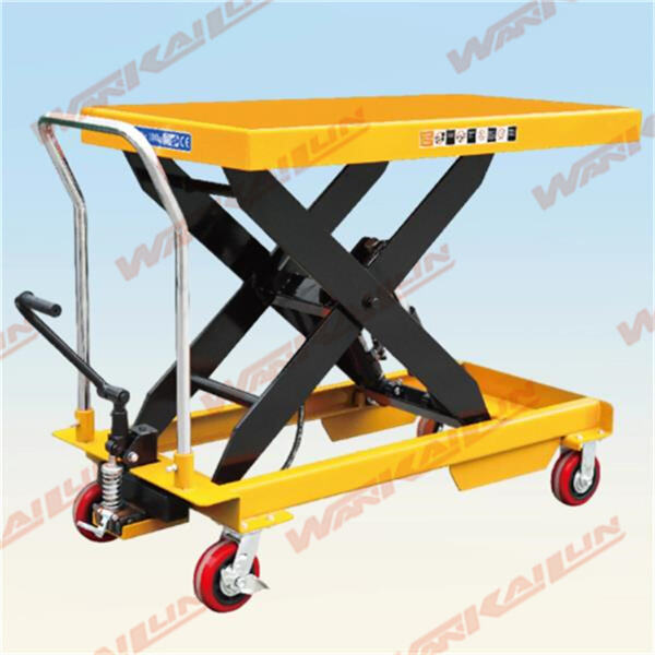 Increase Efficiency and Safety with a Pallet Lift Table Equipped with Rollers