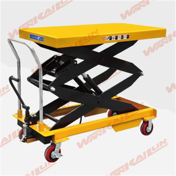 Flexible and Ergonomic Manual Lift Table Cart for Your Workforce
