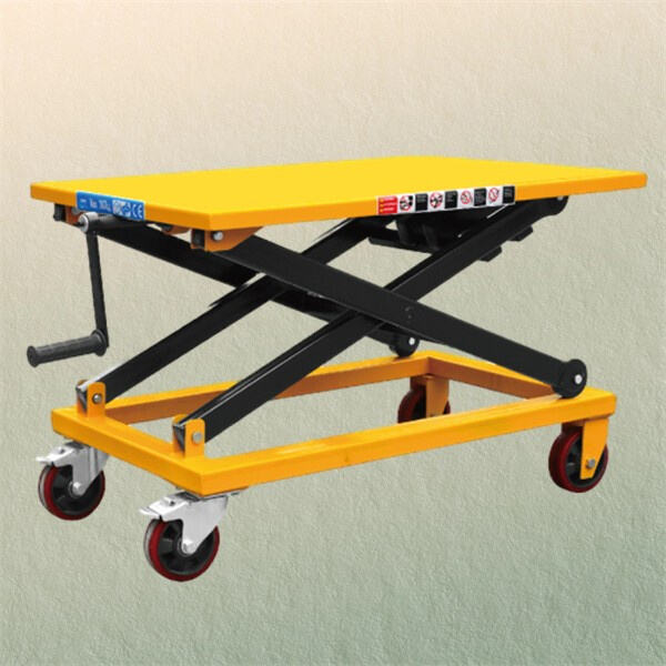 Increase productivity and reduce worker strain with a single scissor lift table