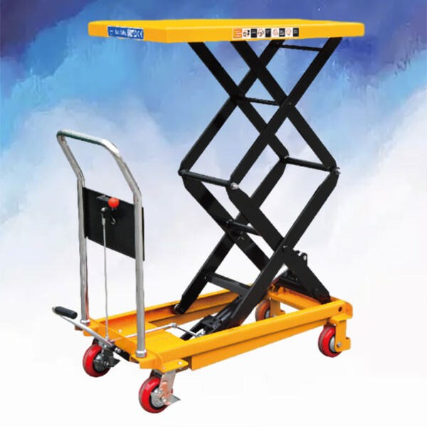 Meja Angkat Gunting Hidraulik Elektrik