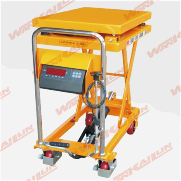 Innovative Technology for Safe and Efficient Material Handling with a Tabletop Scissor Lif