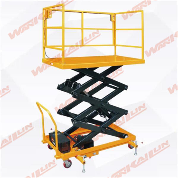 Transform your workflow with a versatile stationary scissor lift platform