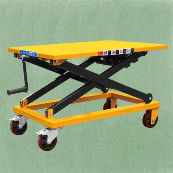 Experience ease and convenience in material handling with an electric table lifter".