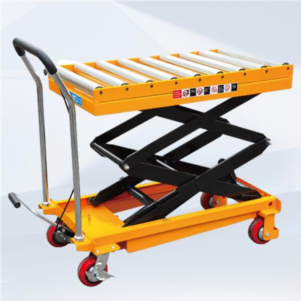 Desain Ergonomis dan Daya Tahan - Fitur dari Meja Angkat Gerobak!