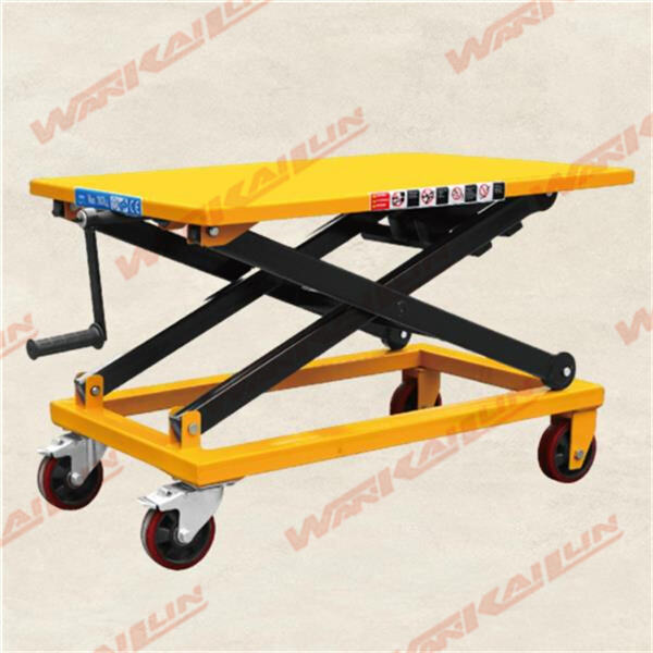 Aumenta la productividad con mesas elevadoras móviles equipadas con sistemas hidráulicos