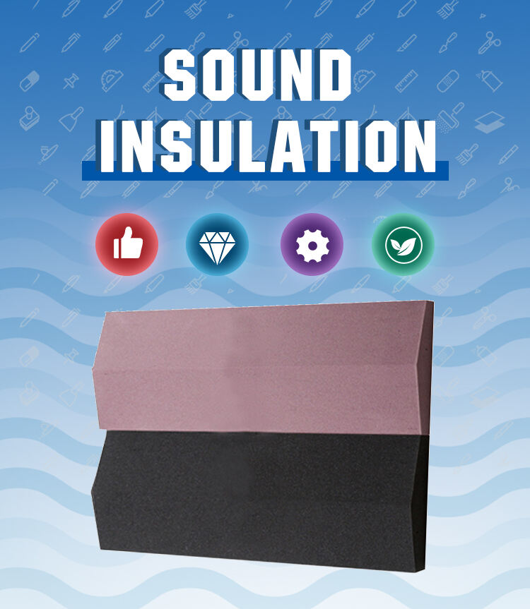 High Quality Modern Design Acoustic Soundproof Sponge Foam KTV Panel Graphic Design Capability factory