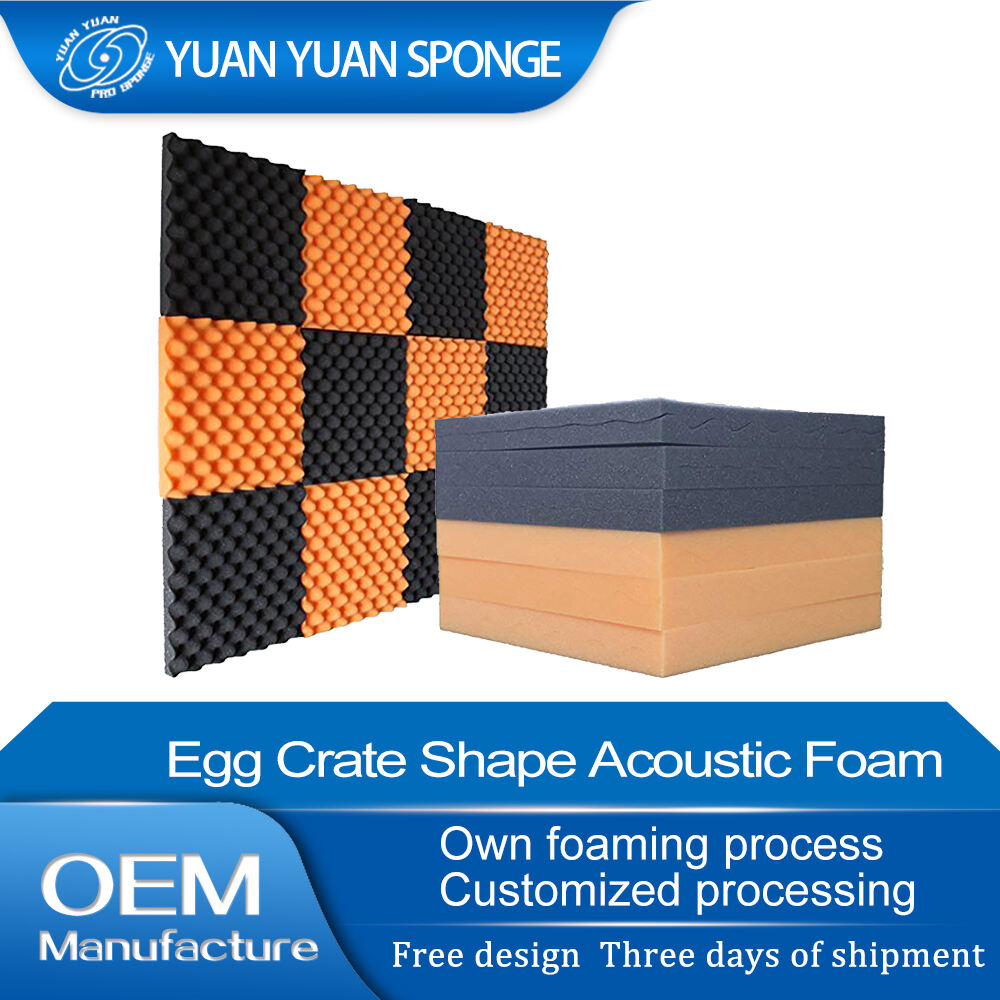 Custom 100% Polyurethane Acoustic Foam Panels for Soundproof Recording Studio & Vocal Booth Modern Design Style for Hotels factory