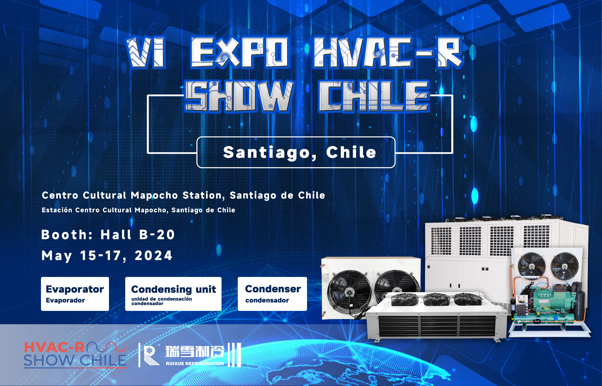 We'll meet in Chile in May