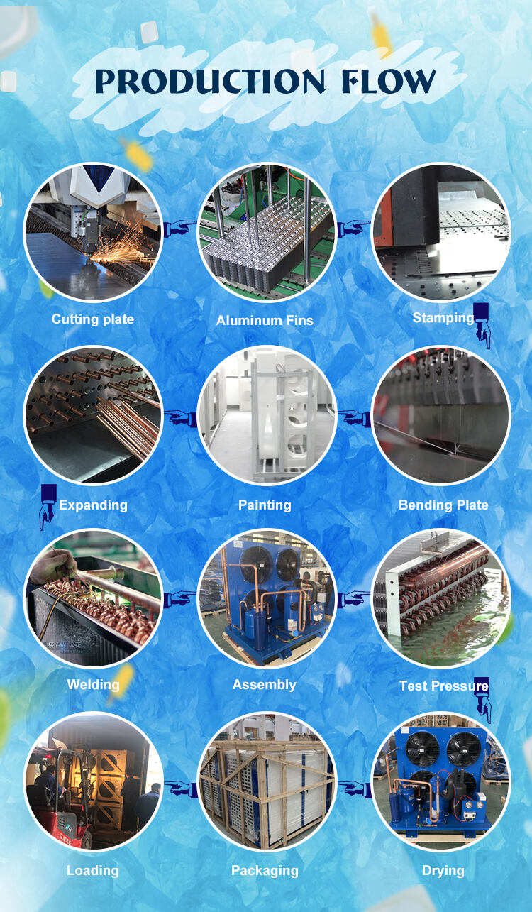 Condensing Refrigeration Compressor Unit For Cold Storage factory