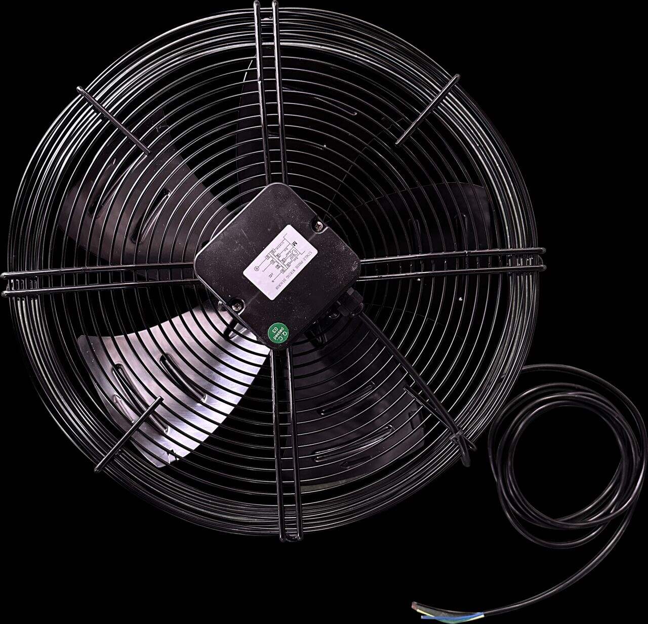 300mm Axial Fan Slimline but Powerful to Allow for Installation in Tight Spaces