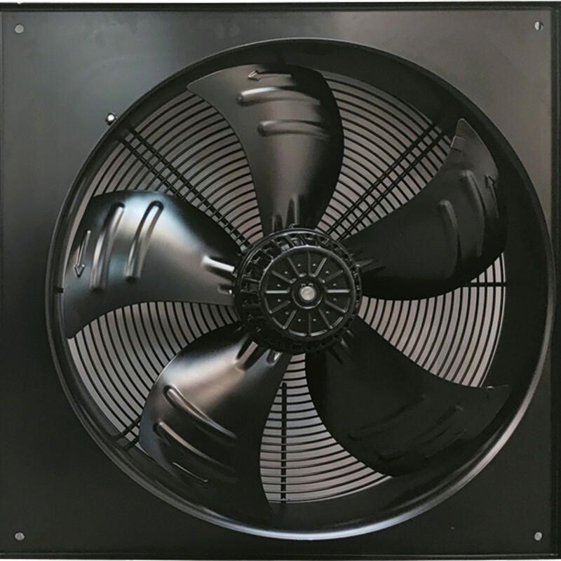 Industrial axial flow fan for evaporator condenser
