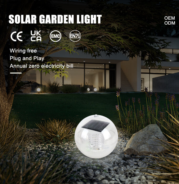 Swimming Pool Waterproof Floating Lights Solar Powered Changing LED Fishing Pond Light details