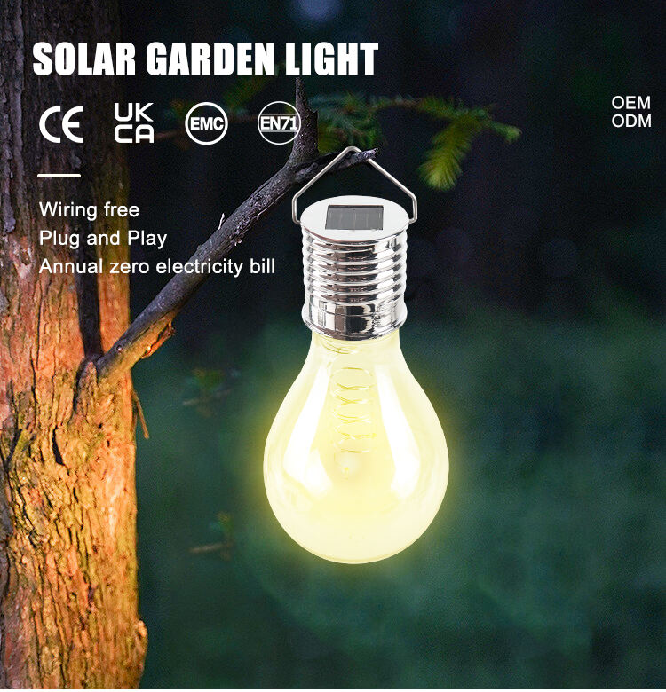 Street Garland Outdoor Lights Christmas Lights Solar String Wedding Decoration Solar Garden Bulb LED Light manufacture