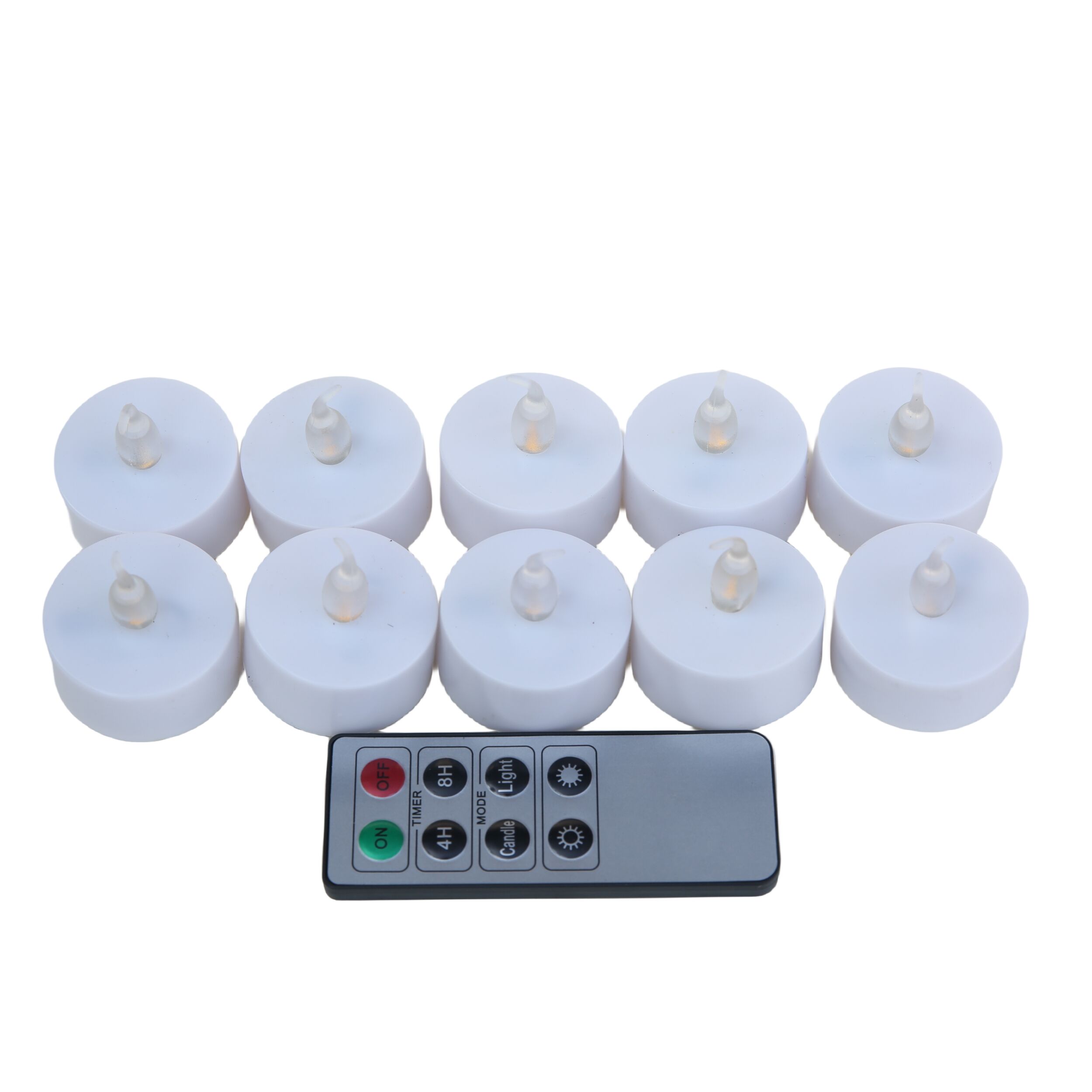 10Pcs LED Tea Light Candles Flameless Flickering Wedding Party Lighting Electric Candle Light details