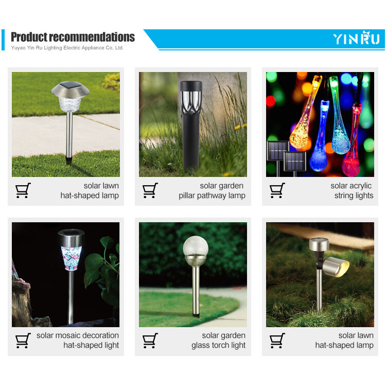 Factory Hollow Out Outdoor Waterproof Yard Lawn Decorative Lamp Solar Pathway Solar Powered LED Light supplier