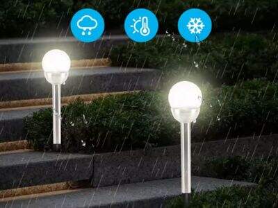 European Favorites: LED Solar Lawn Lights and Elegant Decorative Lamps