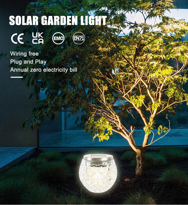 Modern Festival Outdoor Decorative Solar Mason Jar Light Garden Solar Lights manufacture