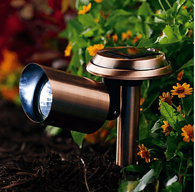 NINGBO high quantity solar powered pillar lights stainless steel outdoor lighting for garden decoration supplier