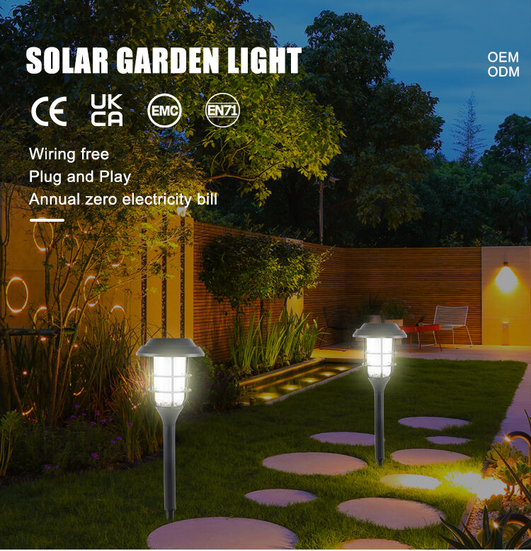 OEM/ODM Factory Landscape Pathway Decorative Lamp Powered LED Ground Solar Garden Light For Roadside manufacture