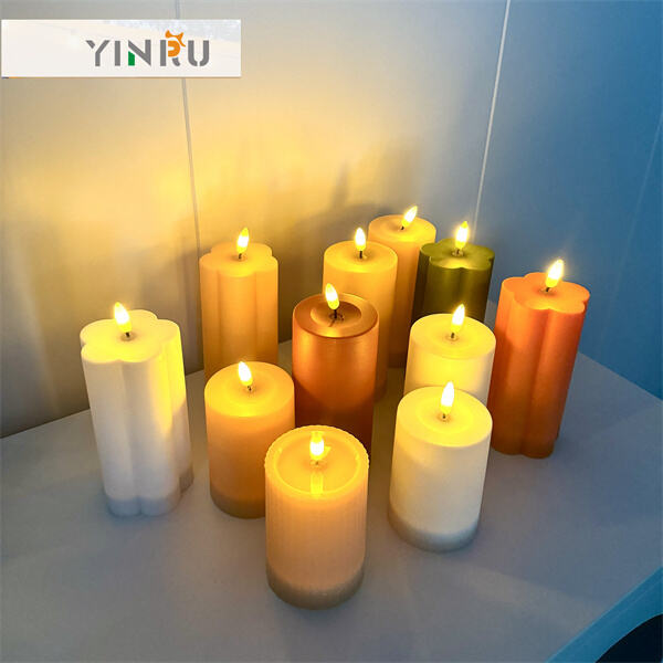 LED Pillar Candles