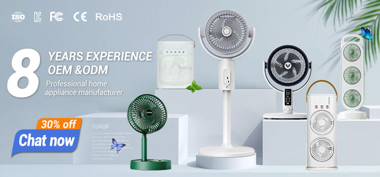 Portable USB Rechargeable Mini Fan Foldable Hanging Neck Cooling Band Five-Speed Wind Wearable Pocket Fan for Household Use factory