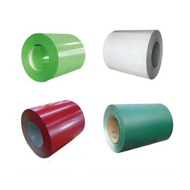 Top style hot sale color coated steel 1000-7000 series galvanized color coated coil